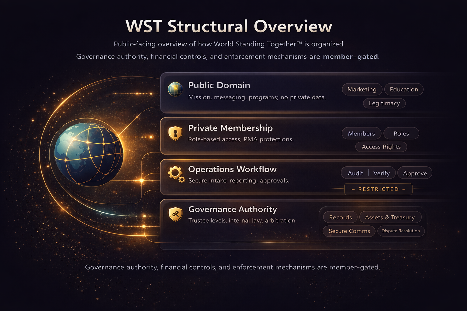 WST ecosystem overview diagram